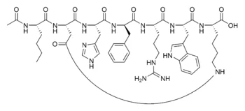 Bremelanotide (PT 141) Molecular Structure